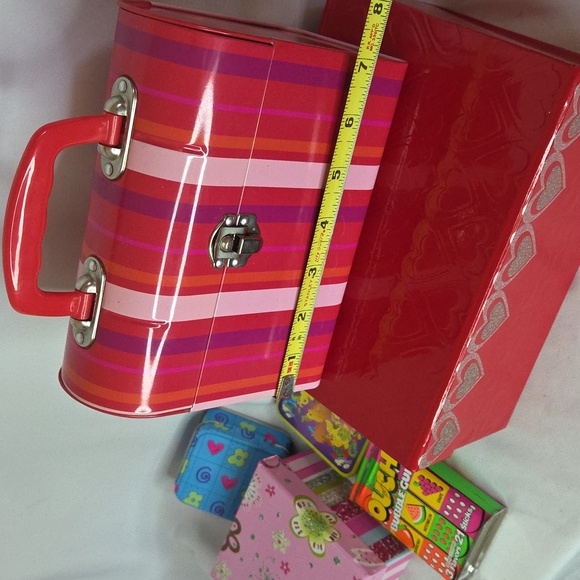 Vintage 1990s y2k boxes Bundle (6) Tin And Cardboard - Picture 9 of 17